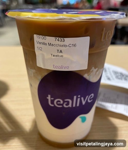 Tealive Vanilla Macchiato