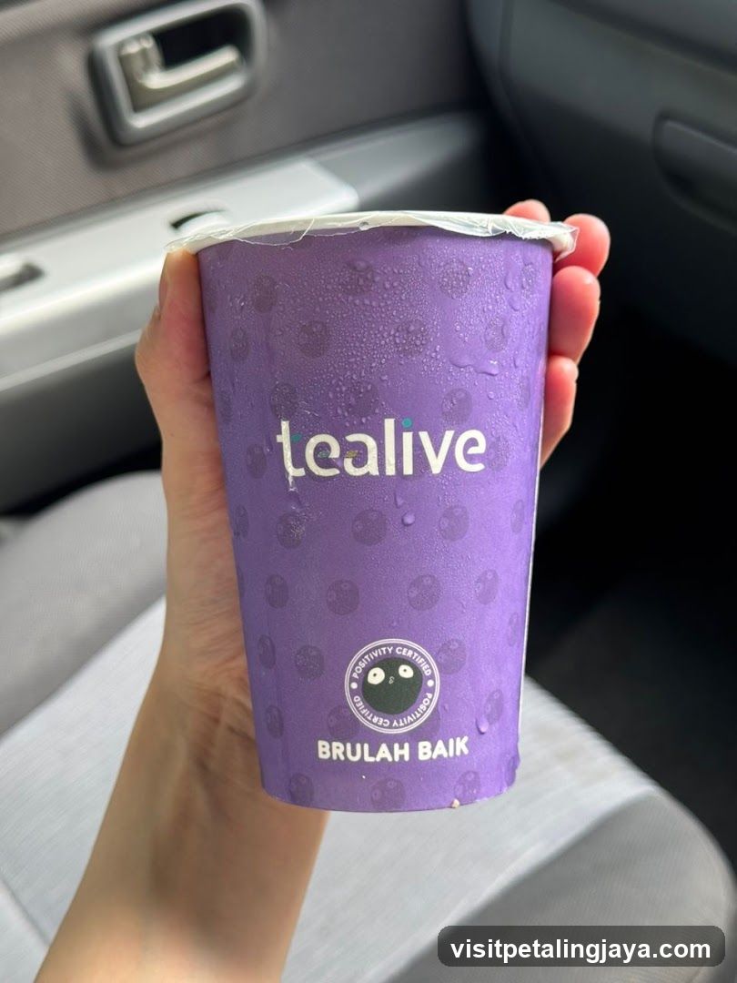 Tealive Drink Cup