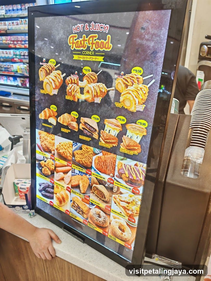 Fast Food Corner Menu