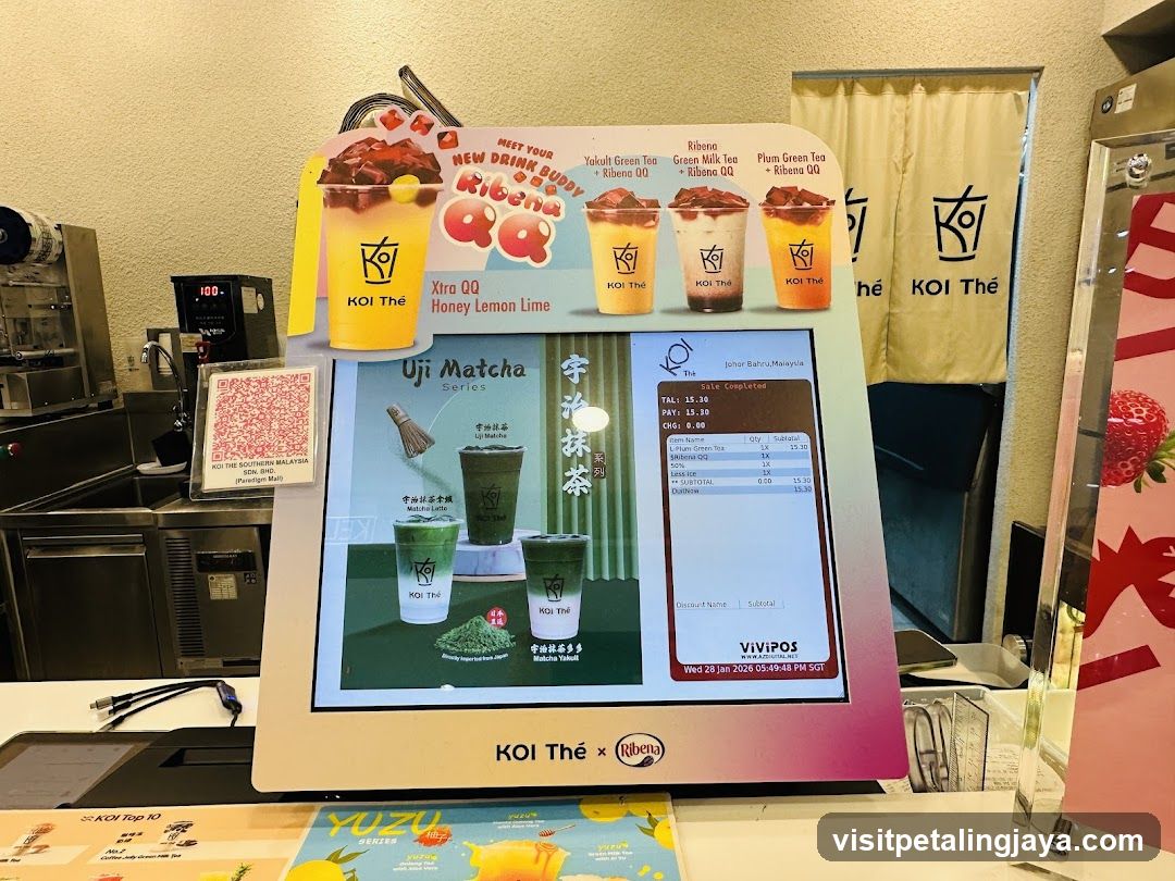 KOI Thé Self-Ordering Kiosk