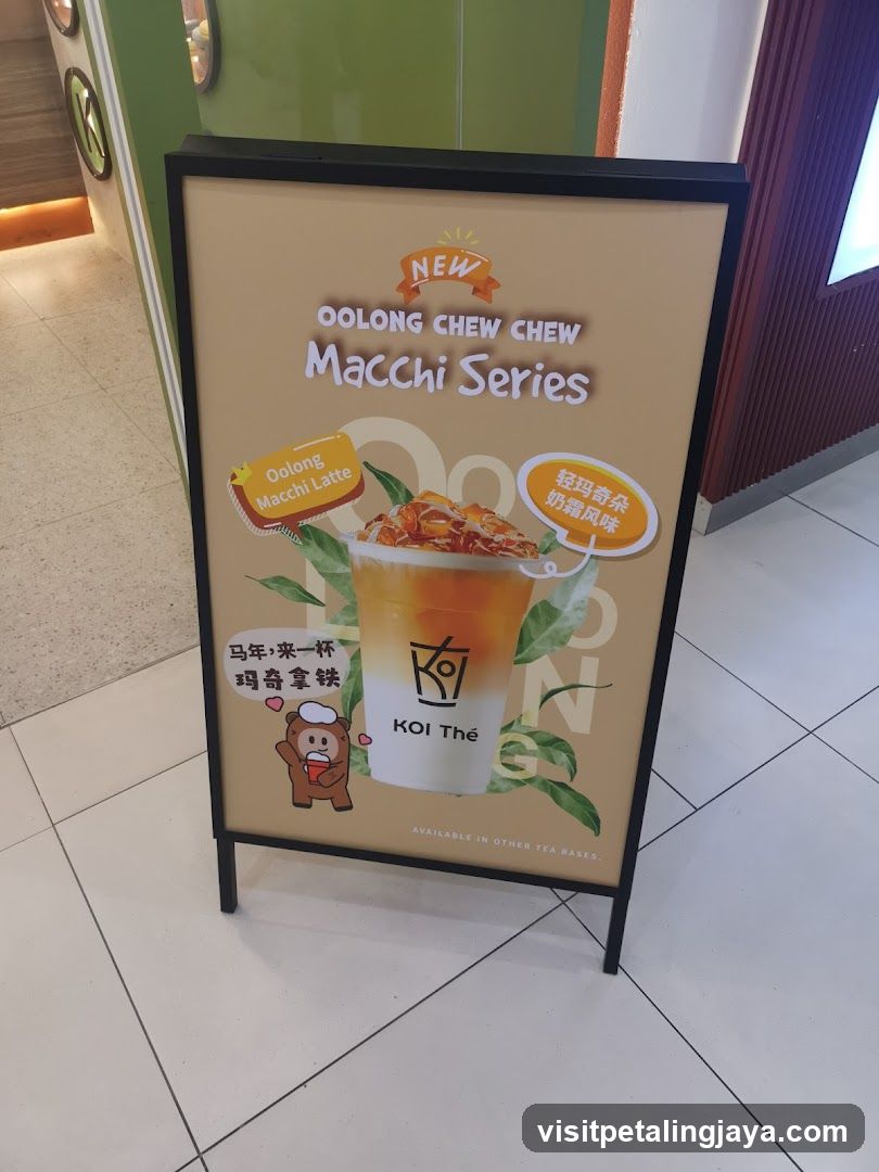 Oolong Chew Chew Macchi Series Advertisement
