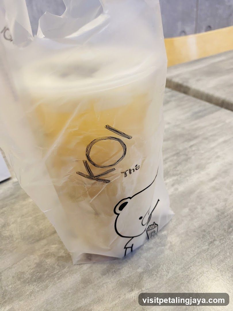 KOI Thé Drink in Bag