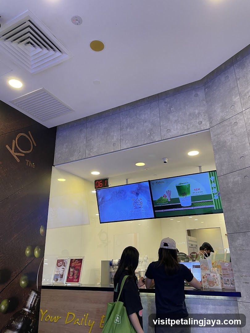 Bubble Tea Shop Counter