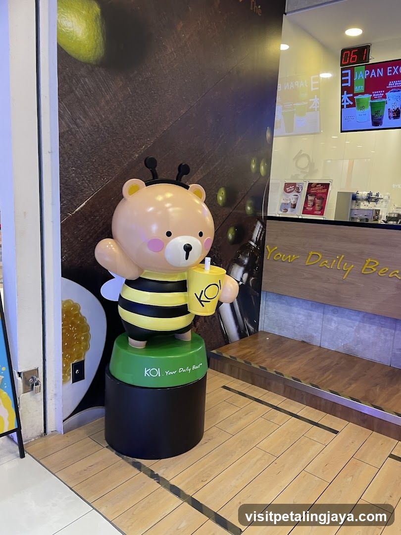 Bear Mascot with Bee Costume