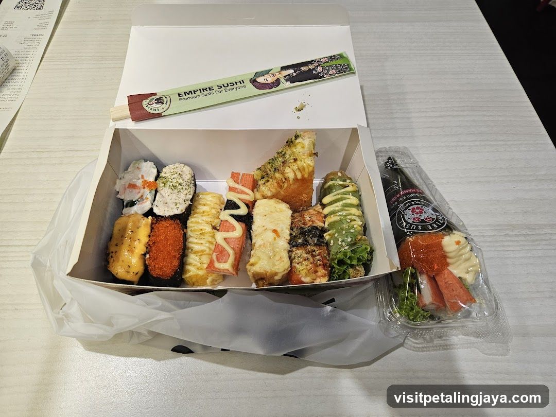 Sushi Bento Box and Hand Roll