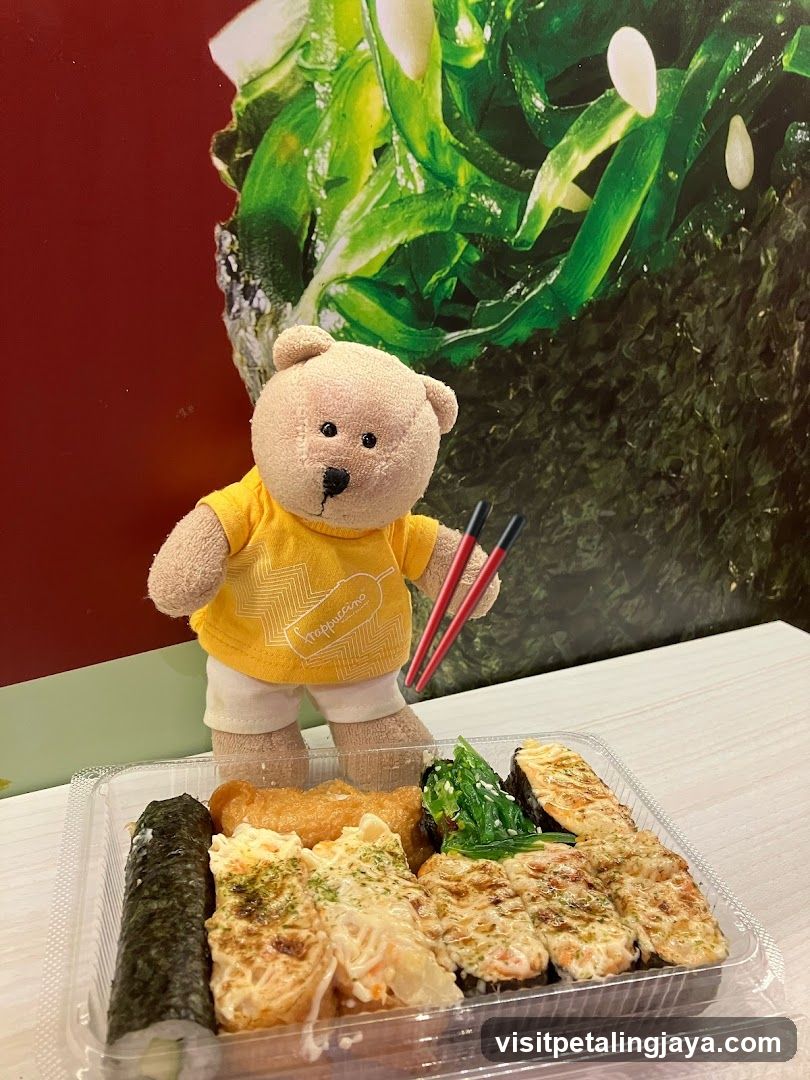 Teddy Bear with Sushi