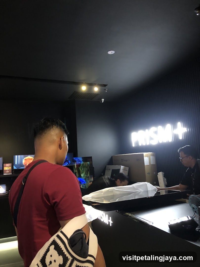 Electronics Store Interior