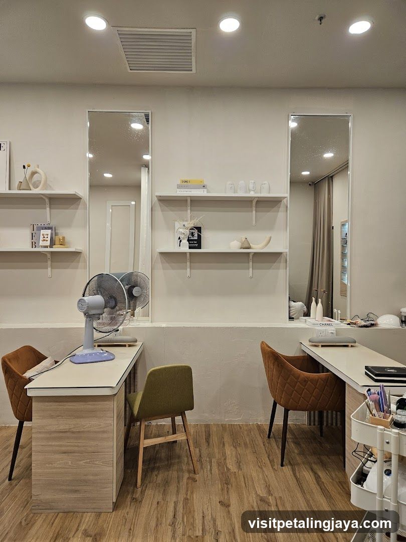 Nail Salon Interior