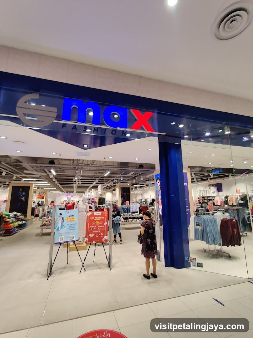 Max Fashion Paradigm Mall JB