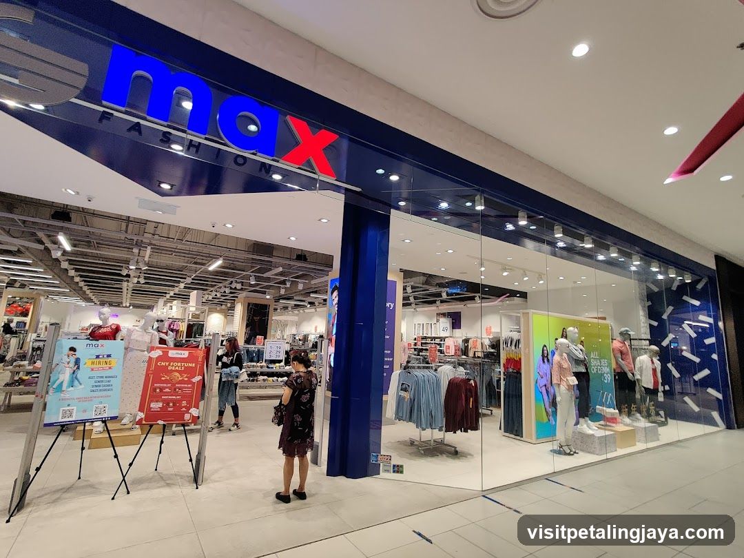 Max Fashion Paradigm Mall JB