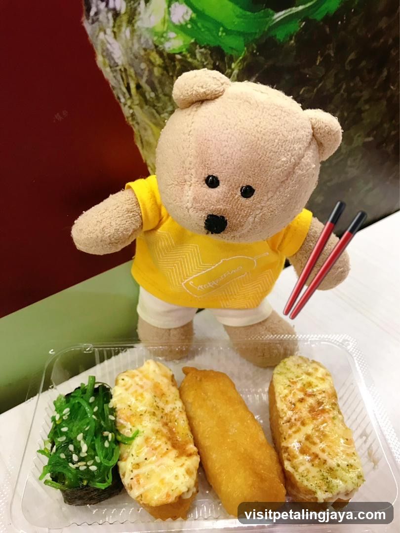 Teddy Bear with Sushi