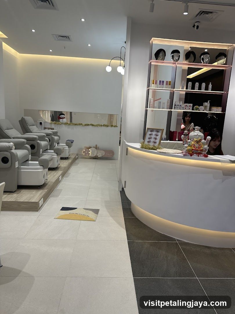Nail Salon Interior