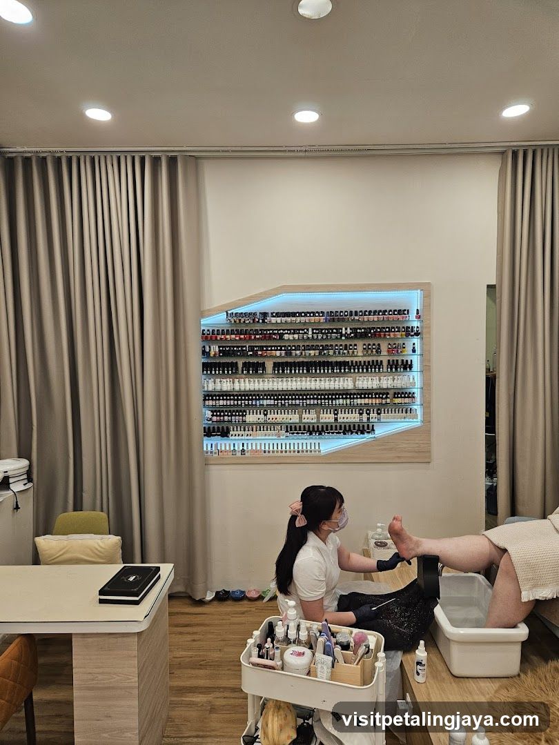 Nail Salon Interior