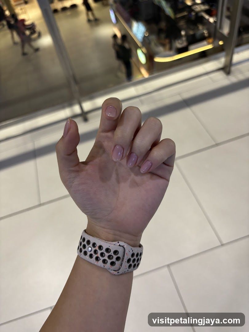 Woman's Hand with Manicure