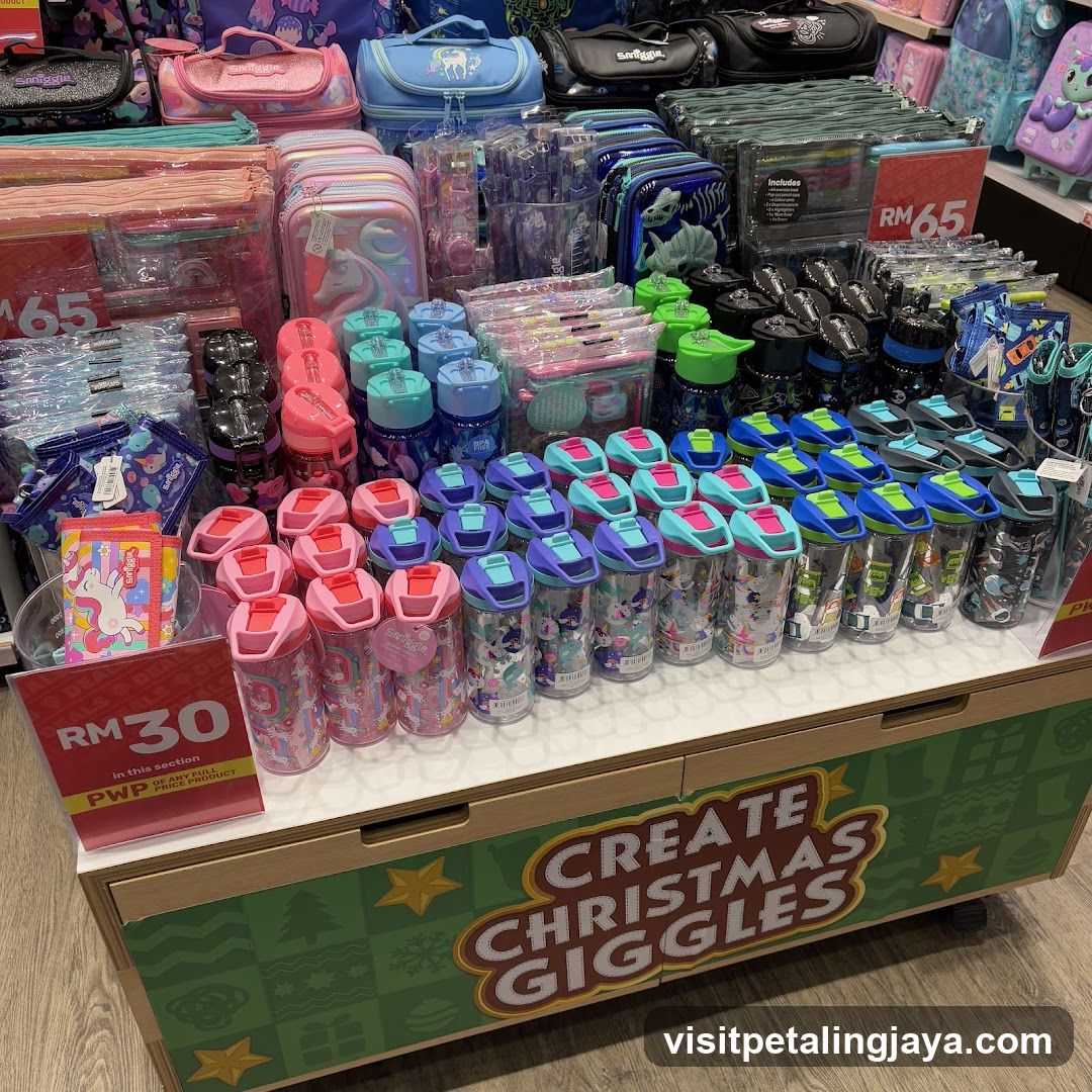 Christmas Themed Merchandise Display