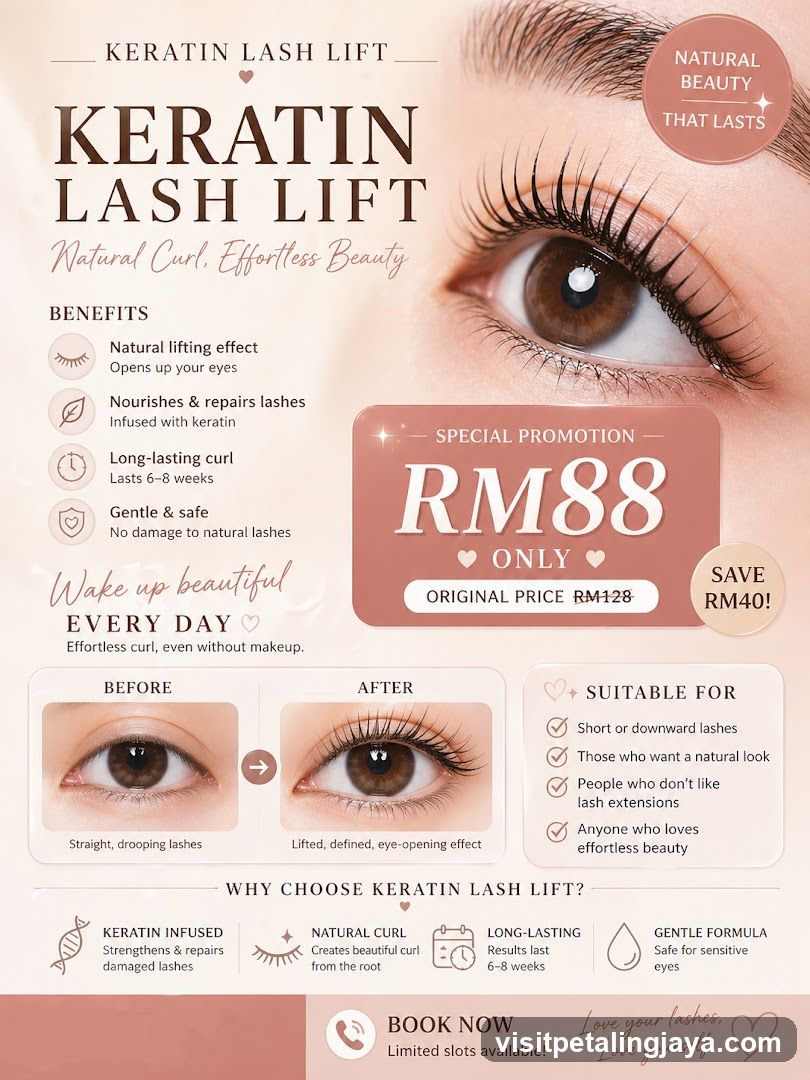 Keratin Lash Lift Promotion