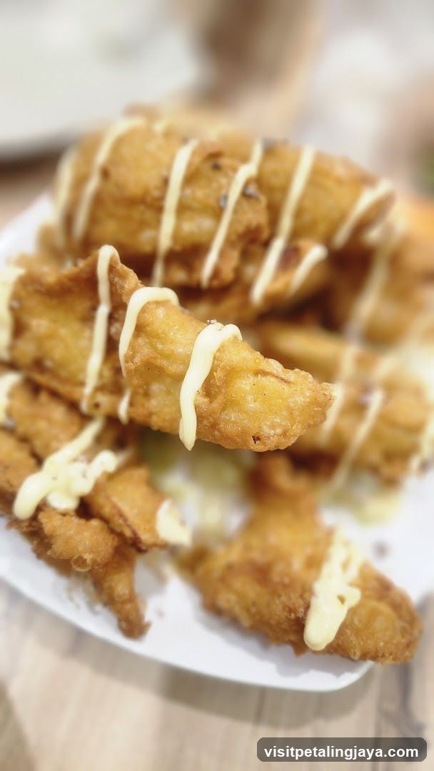 Fried Food with Drizzle