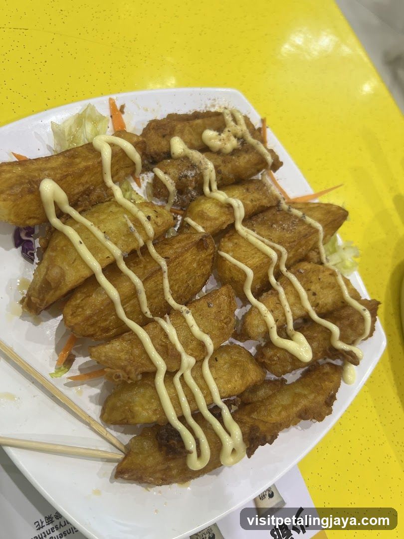 Potato Wedges with Mayonnaise