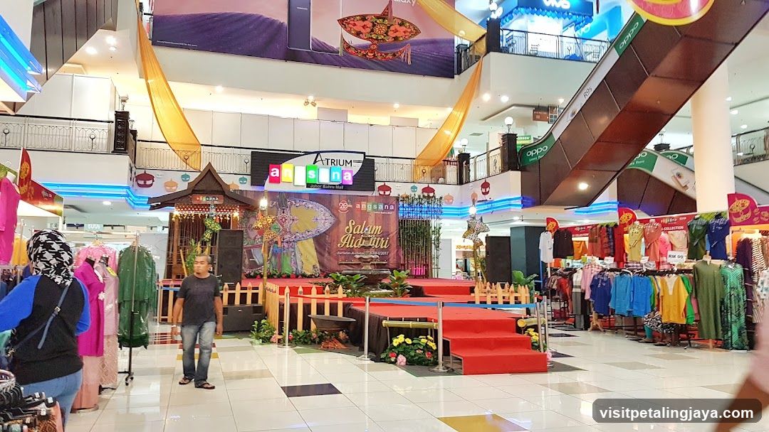 Mall Atrium with Eid Decorations