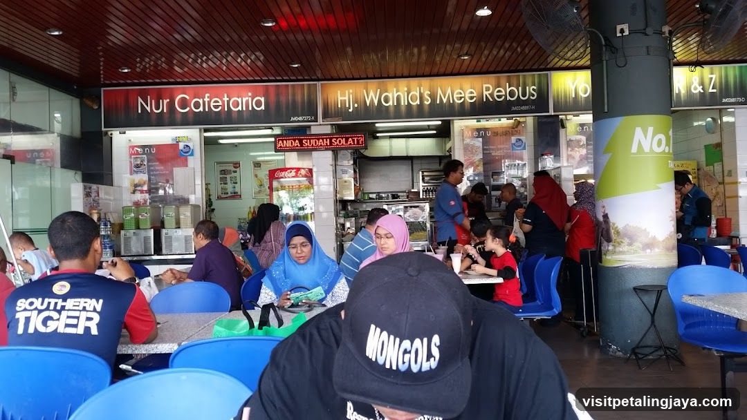 Busy Cafeteria Scene