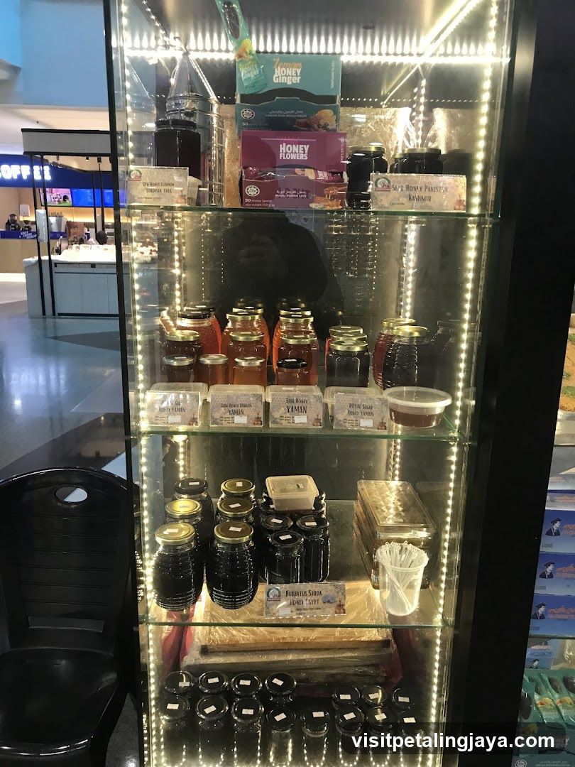 Honey Display Case