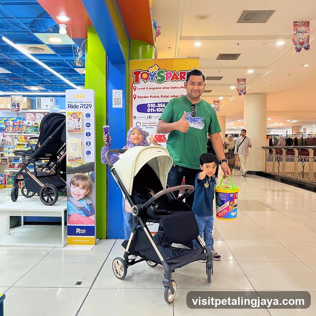 Family in a Toy Store