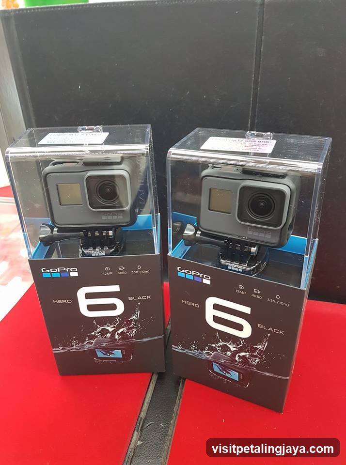 GoPro Hero 6 Black Cameras