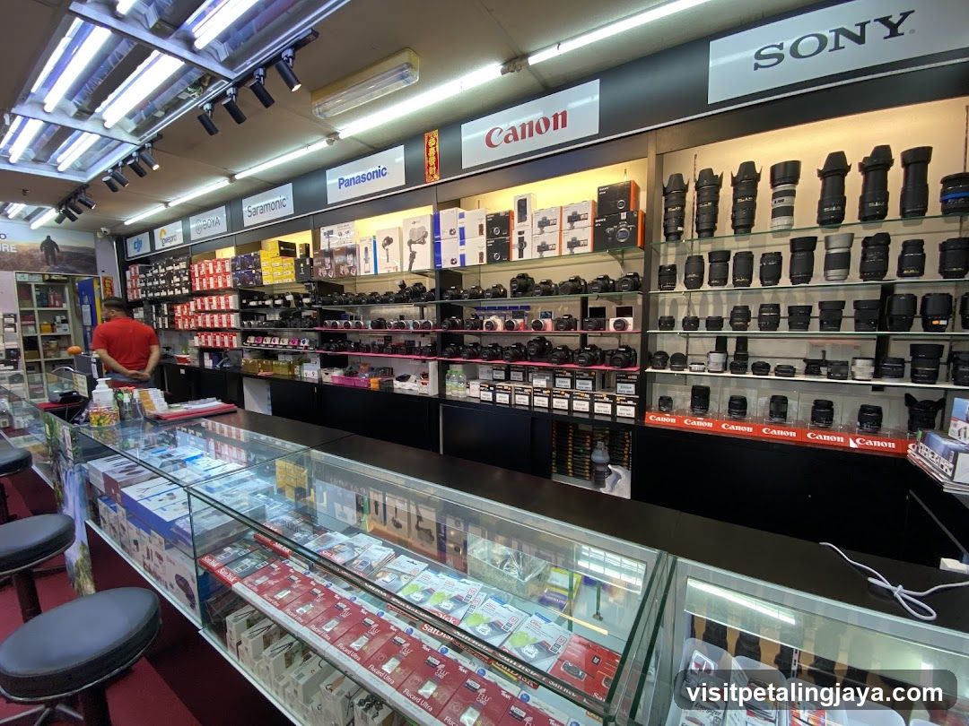 Camera Store Interior