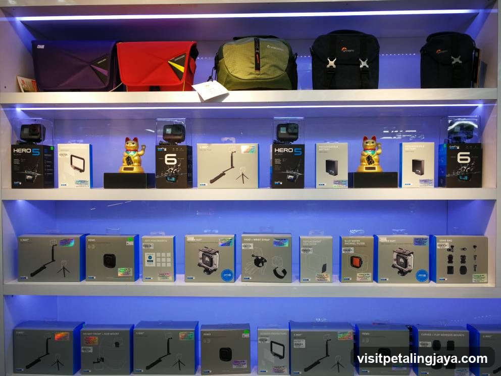 GoPro Camera Accessories Display
