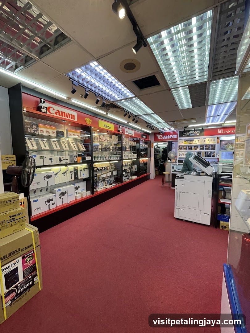Camera Store Interior