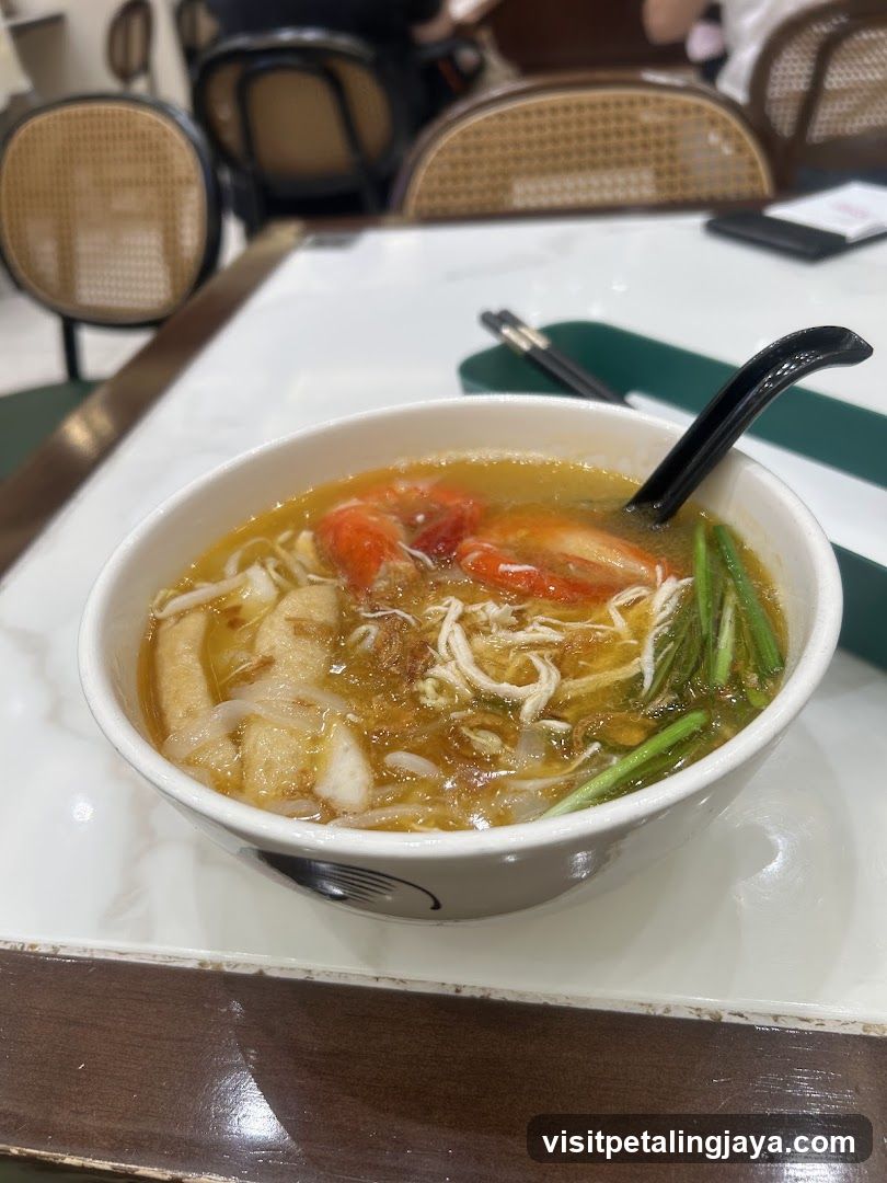 Bowl of Noodles with Shrimp