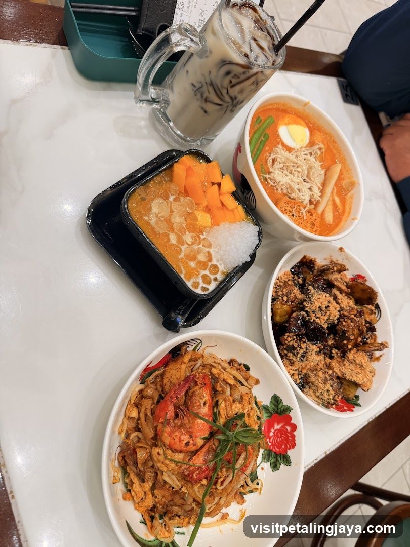 Assortment of Malaysian Dishes