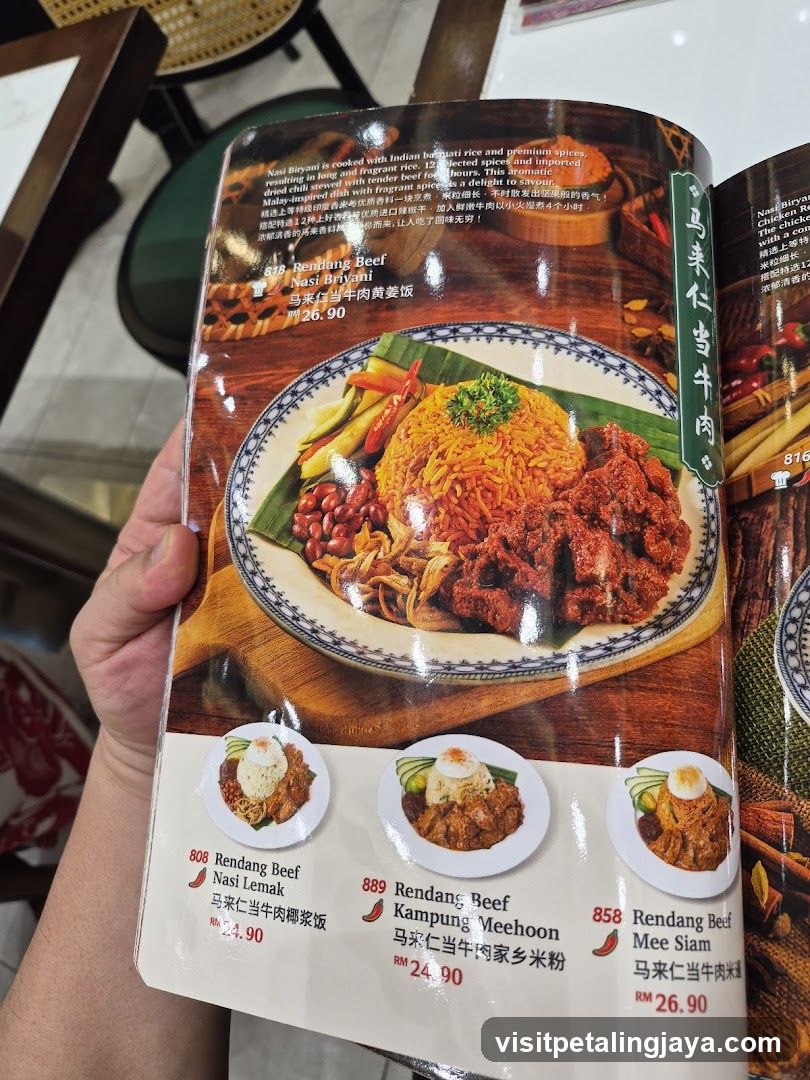 Rendang Beef Dishes
