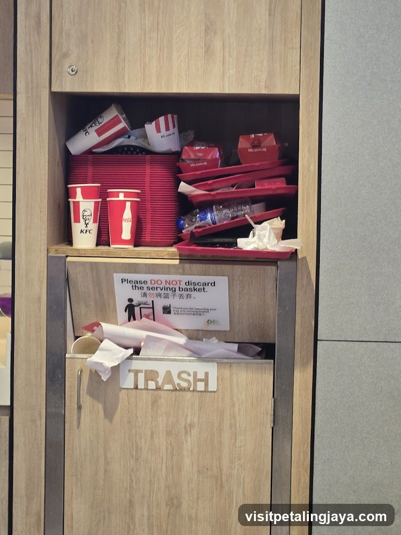 KFC Trash Receptacle