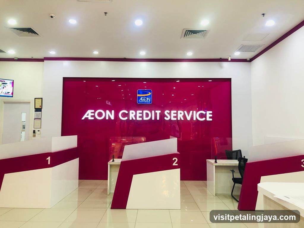 AEON CREDIT SERVICE counter