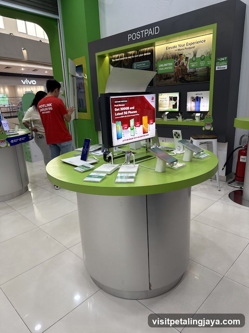 Mobile Phone Store Display