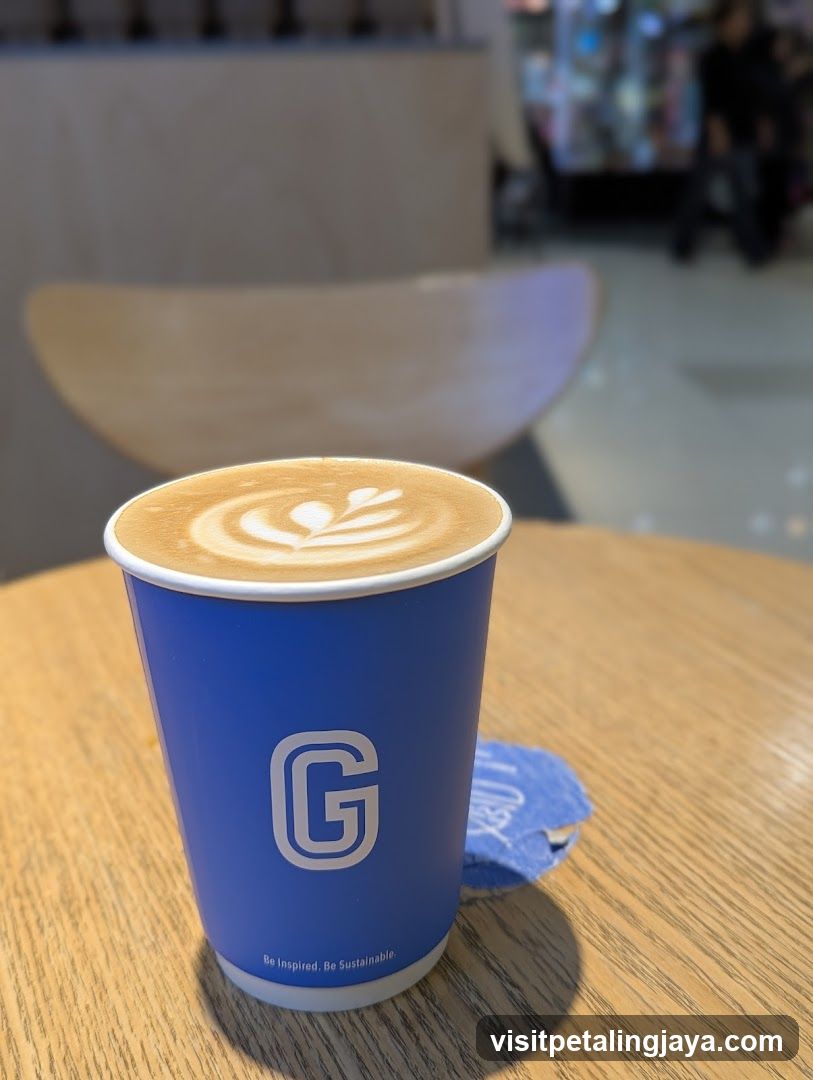 Coffee Cup with Latte Art