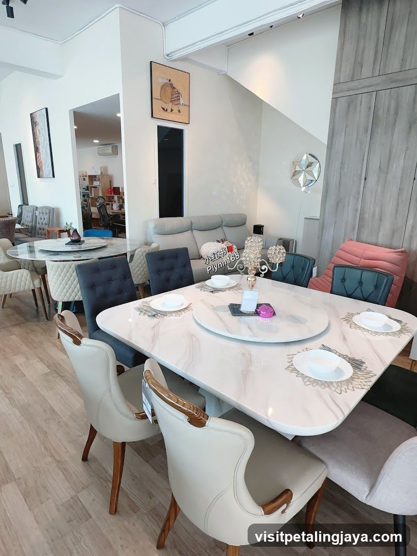 Dining Room Furniture Display