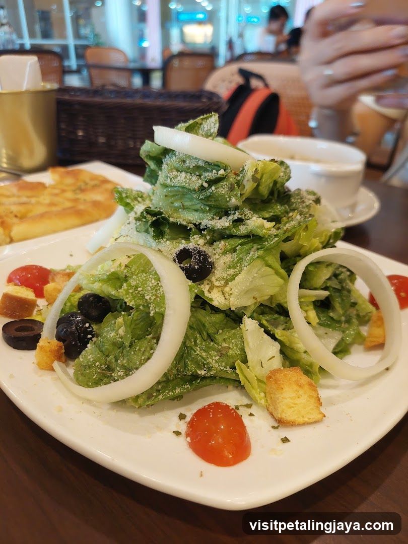 Caesar Salad with Focaccia
