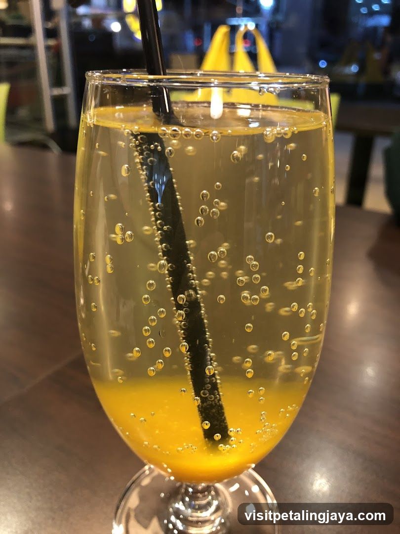 Sparkling Orange Drink