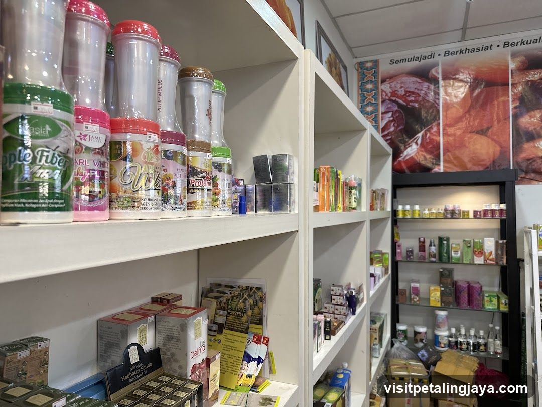 Health and Wellness Products on Shelves