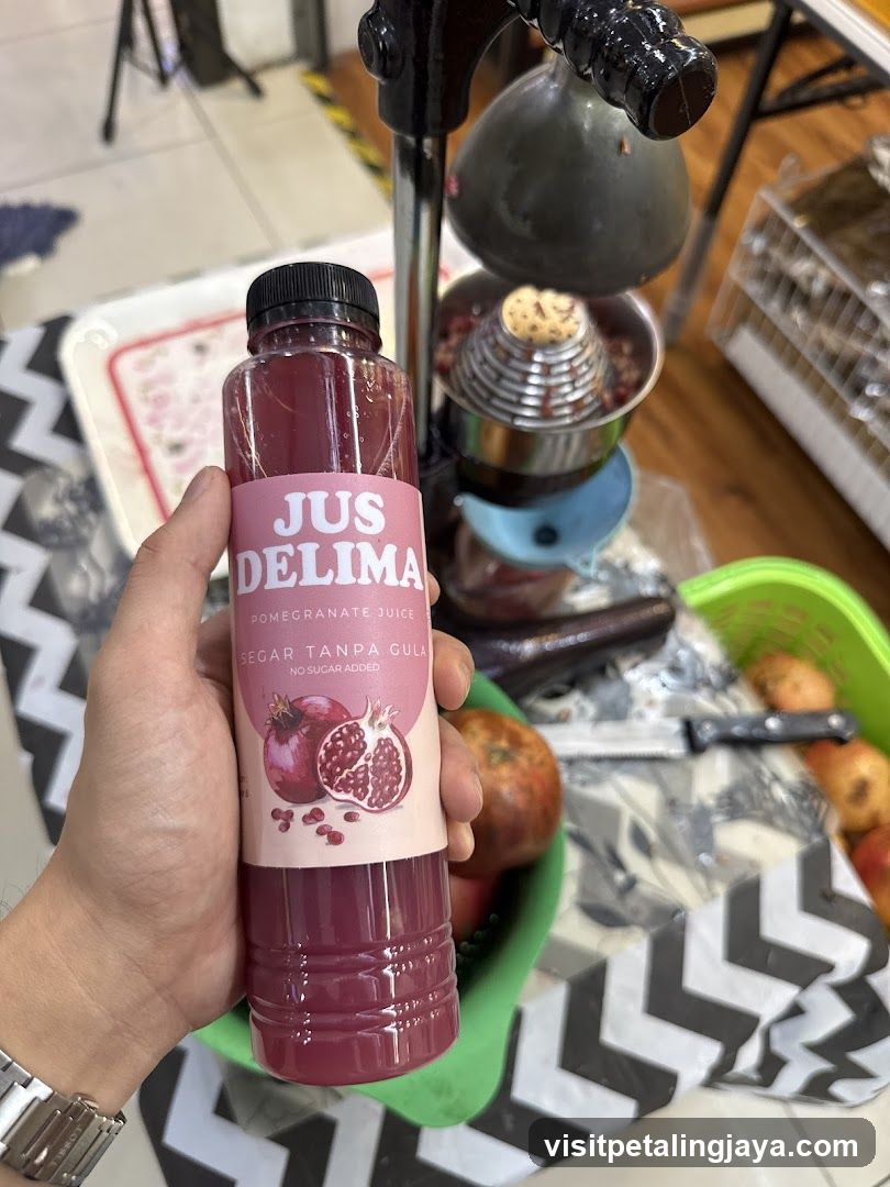 Pomegranate Juice Bottle