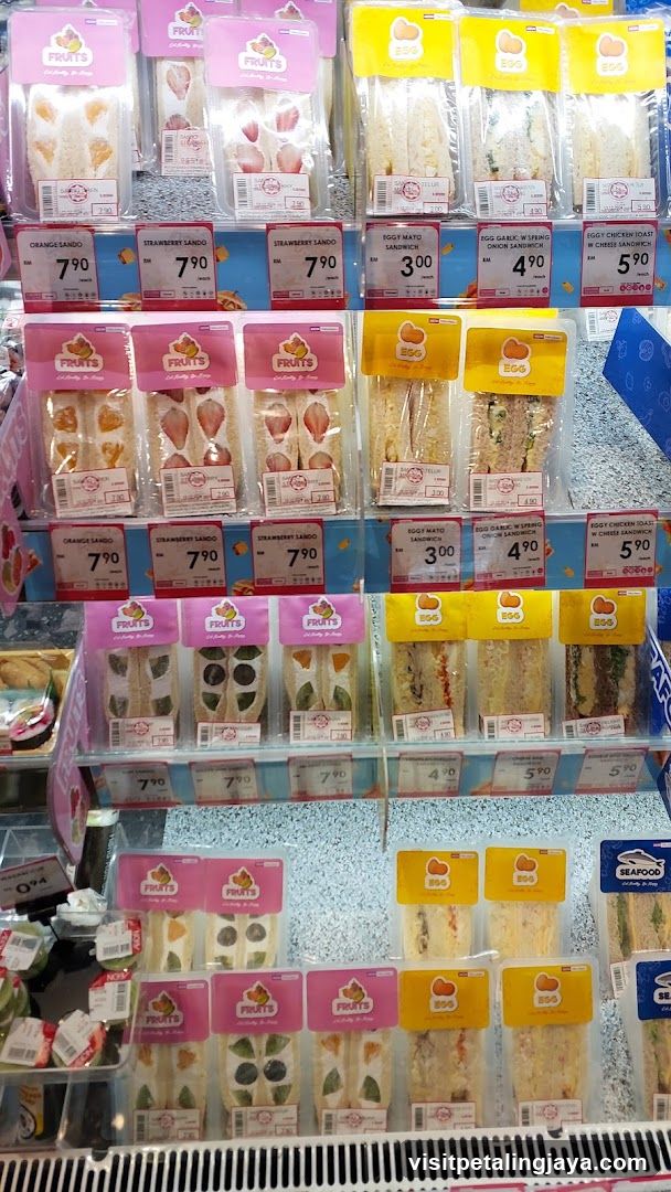 Assortment of Packaged Sandwiches