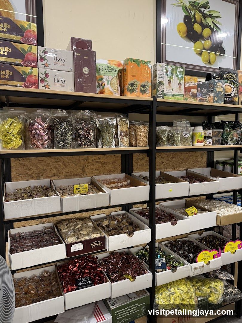 Sweets and Snacks Display