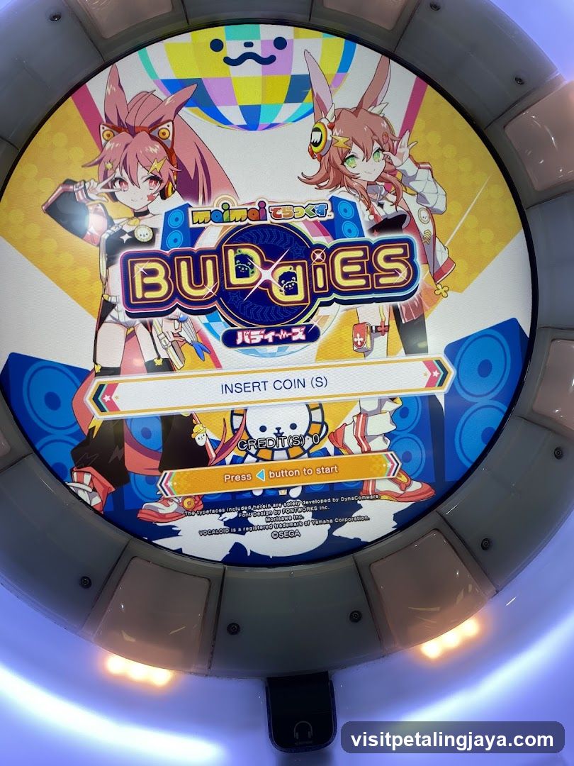 Arcade Game Screen