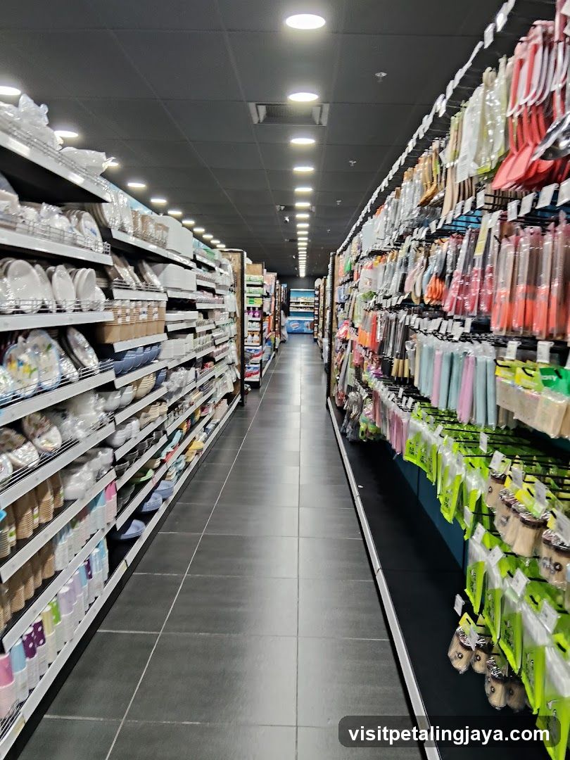 Aisle in a store