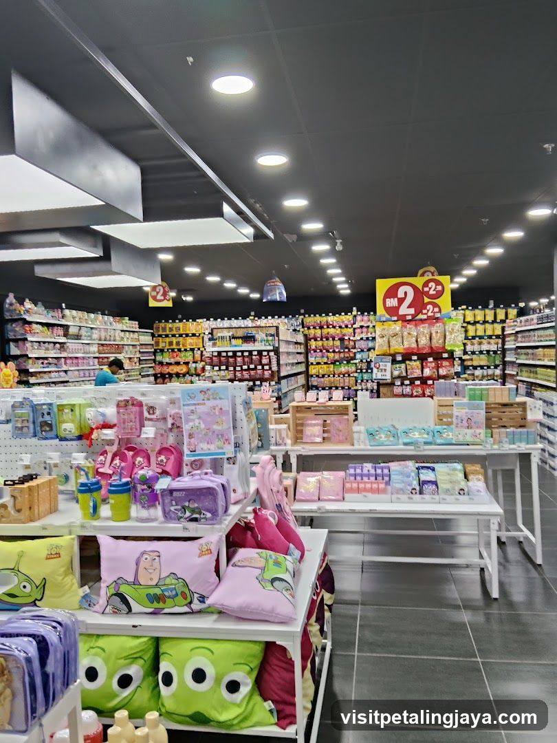 Store Interior with Merchandise