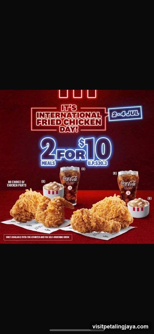 International Fried Chicken Day Promotion