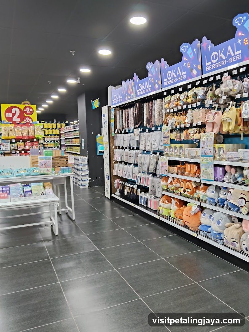 Store Interior with Merchandise
