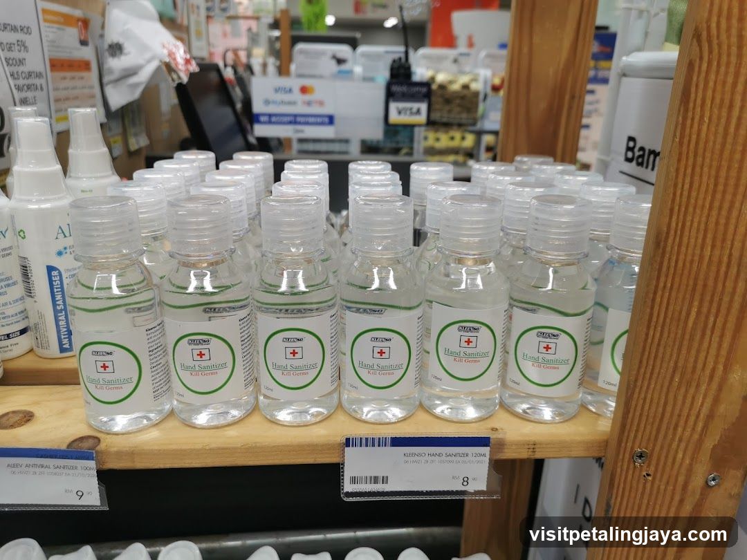 Hand Sanitizer Display